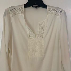 Cream, lace Express blouse
